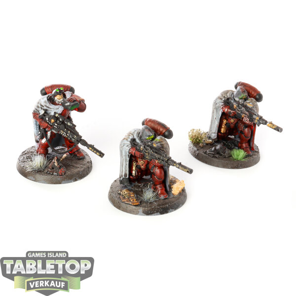 Space Marines - 3 x Eliminators - bemalt