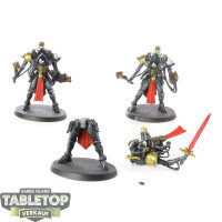 Adepta Sororitas - 3 Paragon Warsuits - teilweise bemalt
