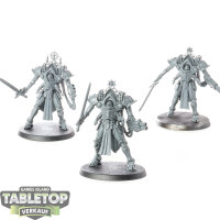 Adepta Sororitas - 3 Paragon Warsuits - unbemalt