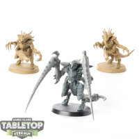 Tyraniden - Tyranid Warriors - teilweise bemalt