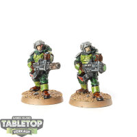 Astra Militarum - 2 Cadian with Assault Weapons classic -...