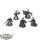Grey Knights - 5 Grey Knights Paladins - grundiert