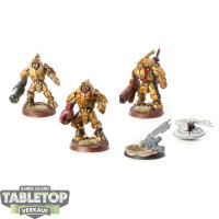 Tau Empire - 3 Stealth Battlesuits classic - bemalt