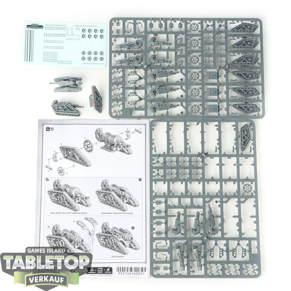 Legion Imperiales - 6x Mechanicum Krios Squadron - teilweise gebaut