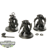 Space Marines - 3 x Bladeguard Veteran Squad - grundiert