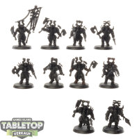 Blades of Khorne - 10 x Blood Warriors - teilweise bemalt