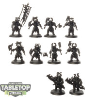 Blades of Khorne - 10 x Blood Warriors - grundiert