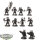 Blades of Khorne - 10 x Blood Warriors - grundiert