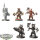 Blades of Khorne - 5 x Blood Warriors - teilweise bemalt