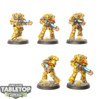 Space Marines - 5x Hellblaster Squad - bemalt