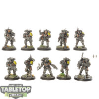 Space Marines - 10x Infiltrator Squad - bemalt