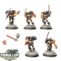 Imperial Fists - 5x Death Company klassisch - bemalt
