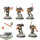 Imperial Fists - 5x Death Company klassisch - bemalt