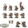 Slaves to Darkness - 10x Chaos Warriors - bemalt