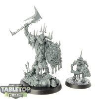 Orruk Warclans - Killaboss with Stab-grot - unbemalt