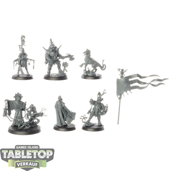 Cities of Sigmar - 6x Freeguild Command Corps - unbemalt