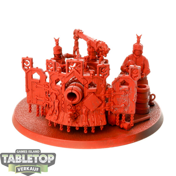 Cities of Sigmar - Ironweld Great Cannon - grundiert