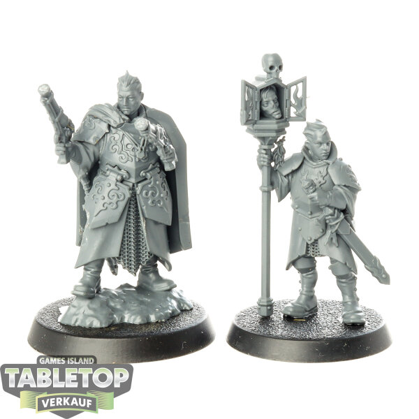 Cities of Sigmar - Freeguild Marshal and Relic Envoy - unbemalt
