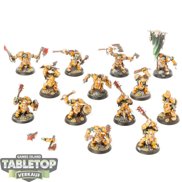 Orruk Warclans - 13x Ardboyz klassisch - bemalt