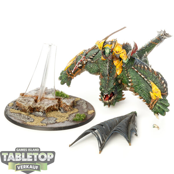 Orruk Warclans - Megaboss on Maw-krusha - bemalt