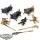 Adeptus Custodes - 3 Vertus Praetors - teilweise bemalt
