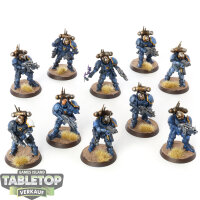 Space Marines - 10 Infiltrator Squad - bemalt