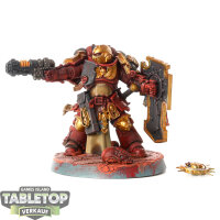 Blood Angels - Lieutenant with Storm Shield - bemalt