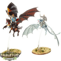 Stormcast Eternals - 2 x Knight-Draconis - bemalt