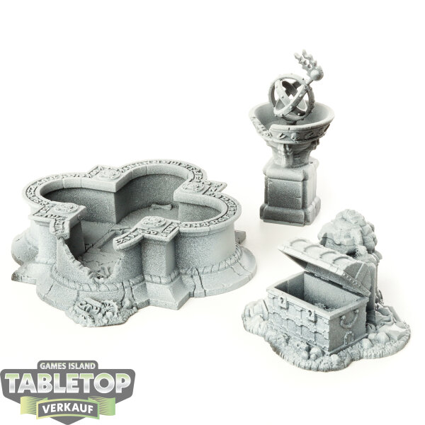 Gelände - Azyrite Fountain - teilweise bemalt