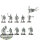 Cities of Sigmar - 10 x Freeguild Steelhelms - unbemalt