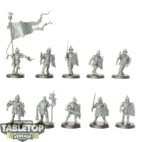 Cities of Sigmar - 10 x Freeguild Steelhelms - unbemalt