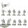 Cities of Sigmar - 10 x Freeguild Steelhelms - unbemalt