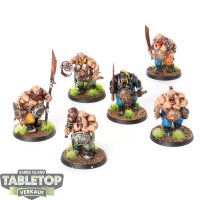 Ogor Mawtribes - 6x Ogor Gluttons - bemalt