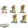 Space Marines - 5x Heavy Intercessor Squad - bemalt