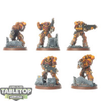 Space Marines - 5x Heavy Intercessor Squad - bemalt