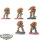 Space Marines - 5x Heavy Intercessor Squad - bemalt