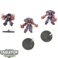 Space Marines - 3x Inceptor Squad - teilweise bemalt
