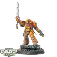 Imperial Fists - Lieutenant with Power Sword - bemalt