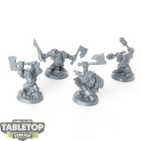 Orruk Warclans - 4x Ironskull’s Boyz - unbemalt
