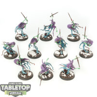 Nighthaunt - 10 x Bladegheist Revenants - bemalt