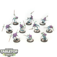 Nighthaunt - 10 x Bladegheist Revenants - bemalt
