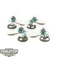 Nighthaunt - 4 x Glaivewraith Stalkers - bemalt