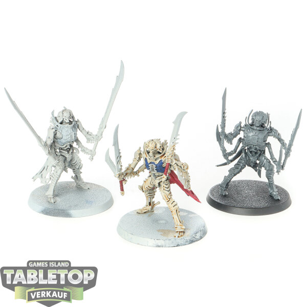 Ossiarch Bonereapers - 3 x Necropolis Stalkers - teilweise bemalt