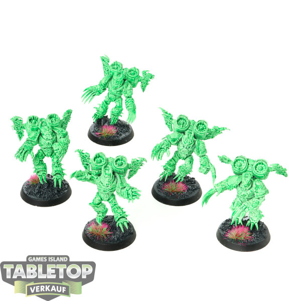 Chaos Space Marines - 5 x Warp Talons - teilweise bemalt
