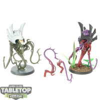 Tyraniden - 2 x Venomthropes - teilweise bemalt