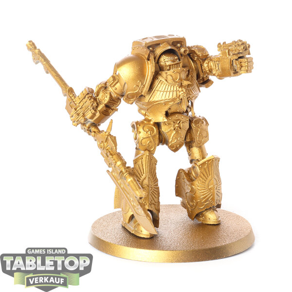 Adeptus Custodes - Legio Custodes Contemptor-Achillus Dreadnought - grundiert