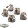 Chaos Space Marines - 5 Chaos Terminator Squad classic - bemalt