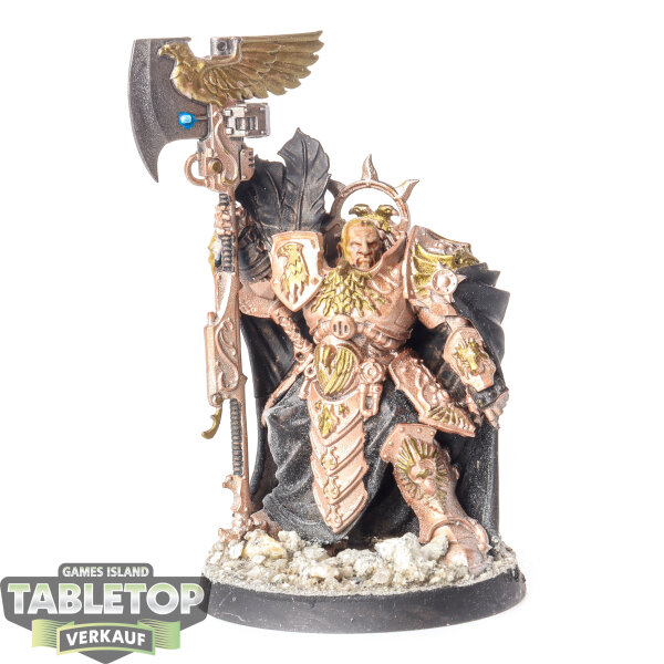Adeptus Custodes - Captain-General Trajann Valoris - teilweise bemalt