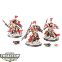 Adeptus Custodes - 3 Allarus Custodians - bemalt