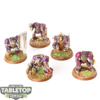 Space Marines - 5 Terminator Squad classic - bemalt